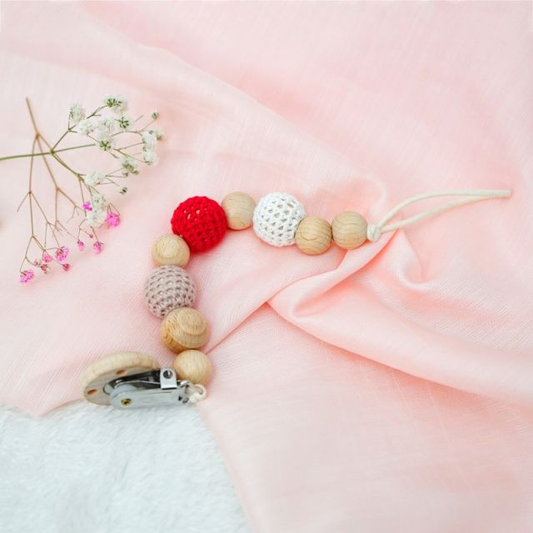 Crocheted Pacifier Chain
