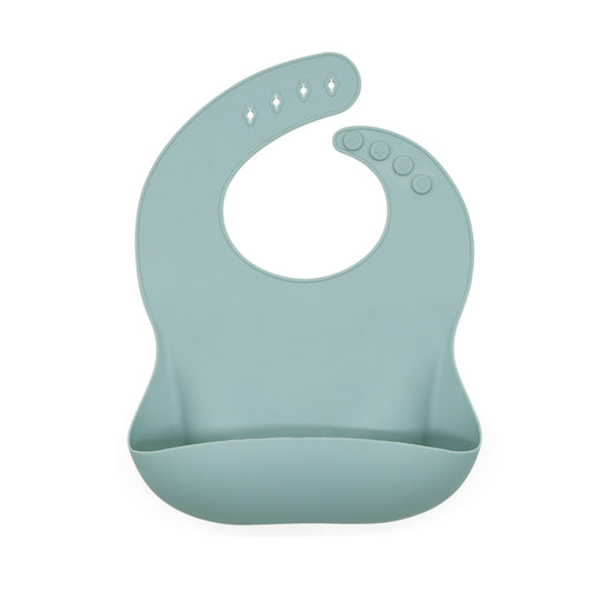 Baby Bib - Dusty Blue