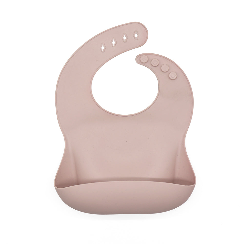 Baby Bib - Light Pink